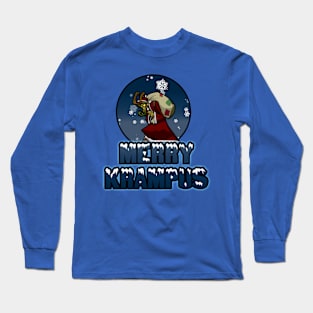 Merry Krampus Long Sleeve T-Shirt